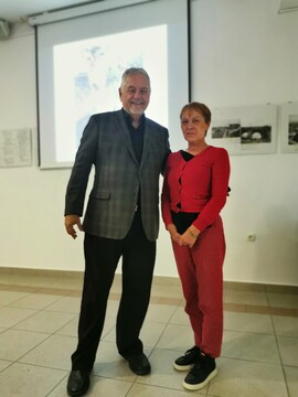 Joe Valečič in Magda Peršič